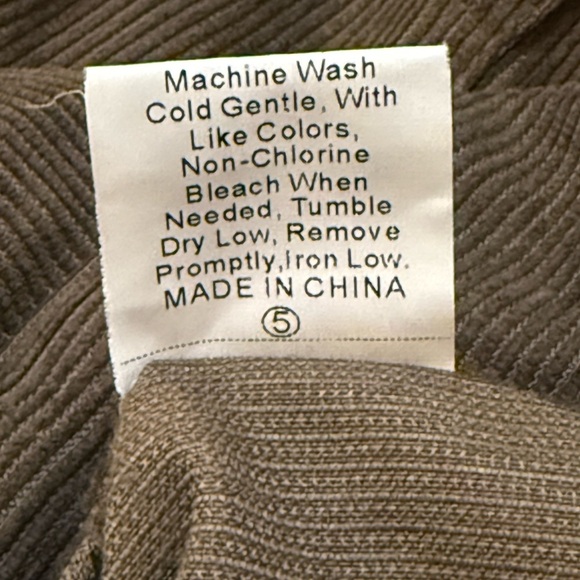 SHEIN brown white fuzzy shacket women’s size large - Picture 7 of 8